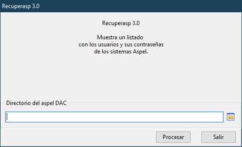 Recupera Contraseñas Aspel Caja, Coi, Noi y Sae